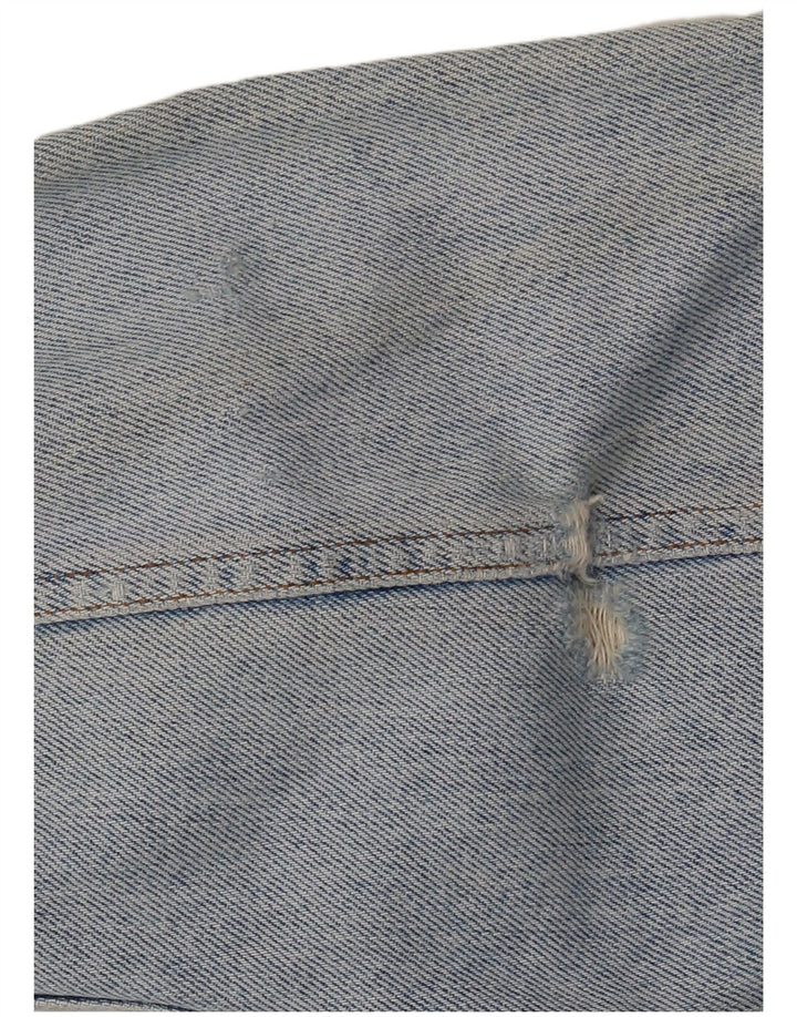 CHARRO Γυναικείο Τζιν Μπουφάν UK 10 Small Blue βαμβακερό