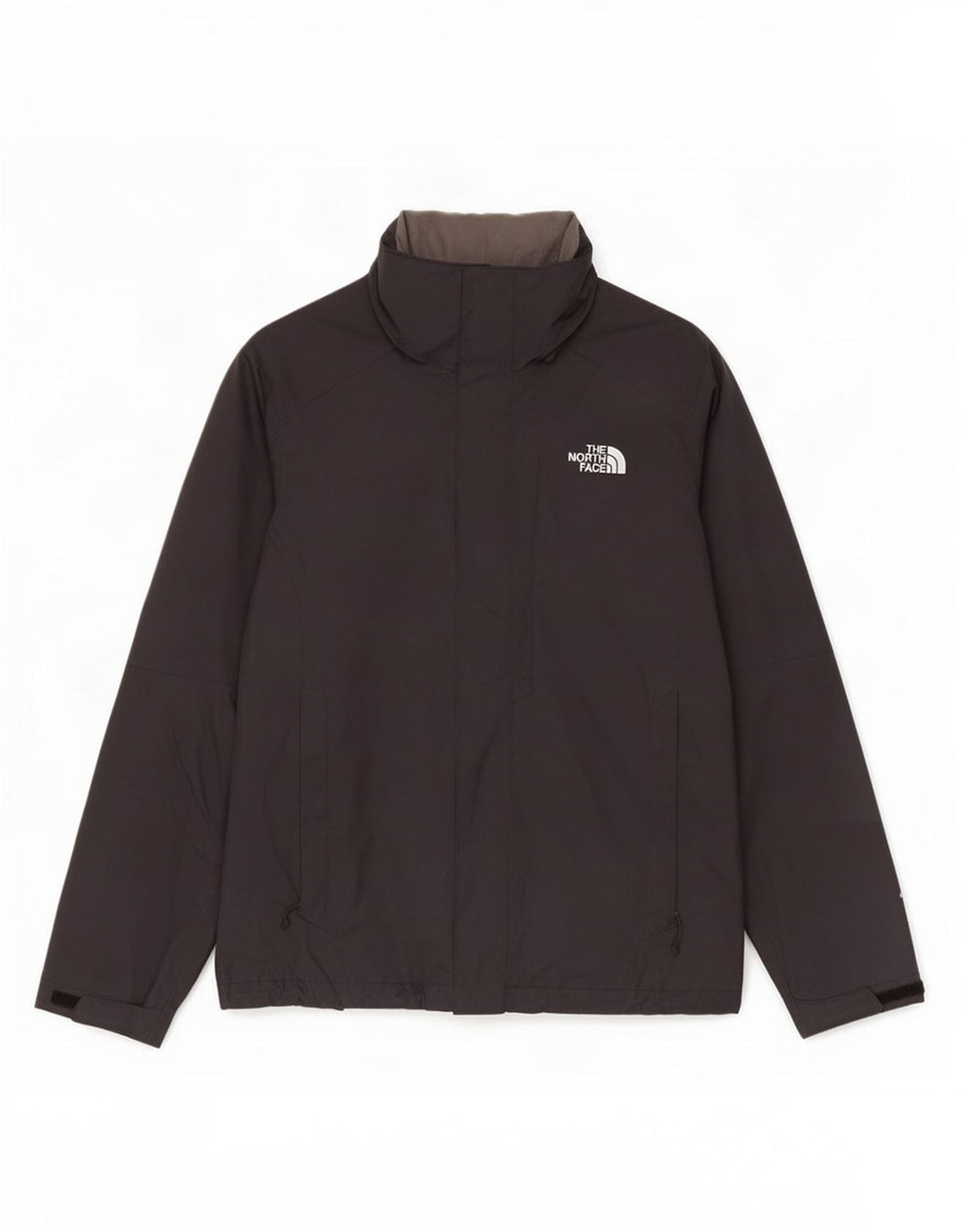 Ανδρικό μπουφάν βροχής με κουκούλα North Face UK 38 Medium Black Polyester