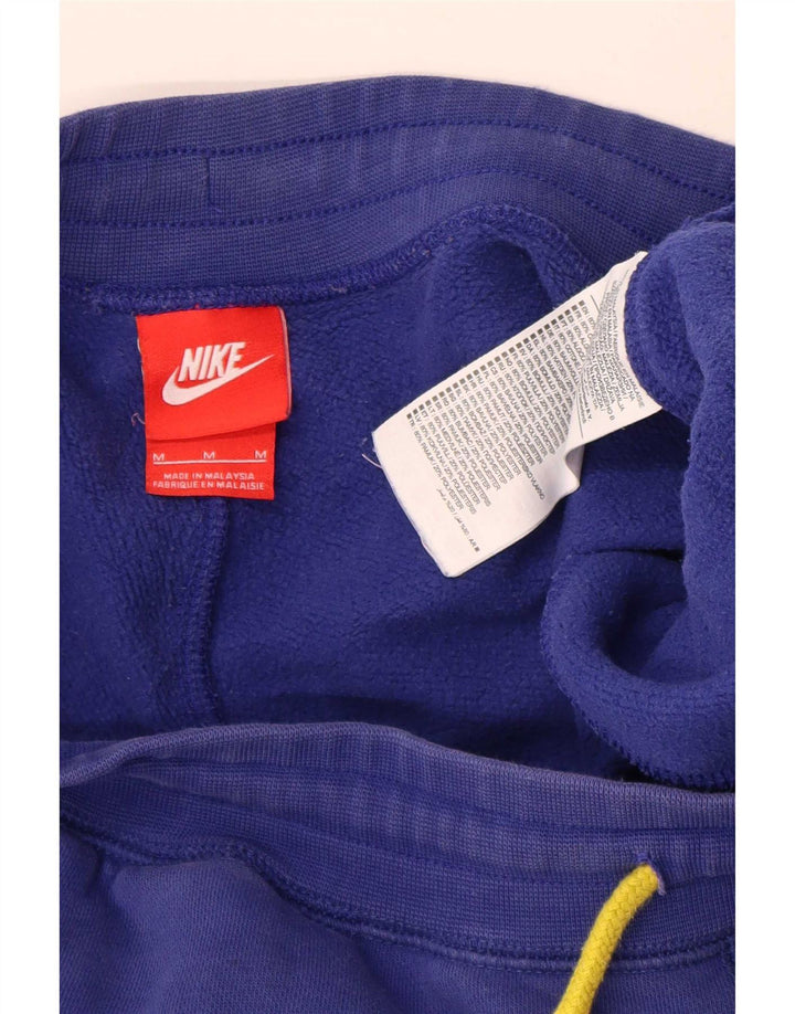 Ανδρική αθλητική φόρμα Nike παντελόνι Joggers μεσαίο μπλε βαμβακερό