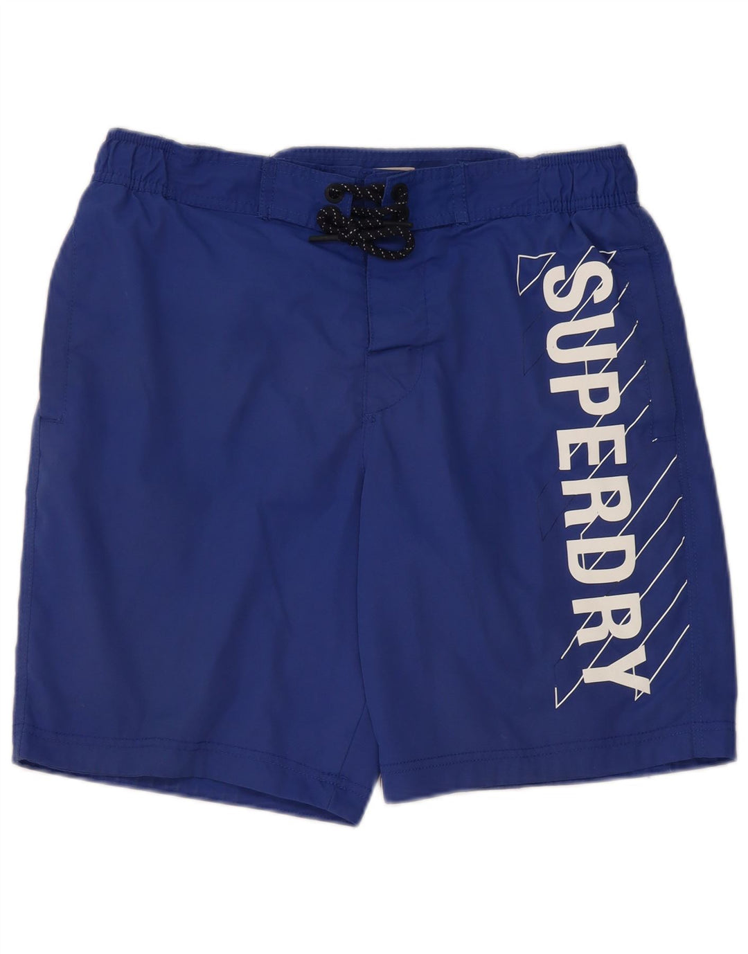 SUPERDRY Ανδρικό γραφικό σορτς κολύμβησης μεγάλο μπλε πολυεστέρα