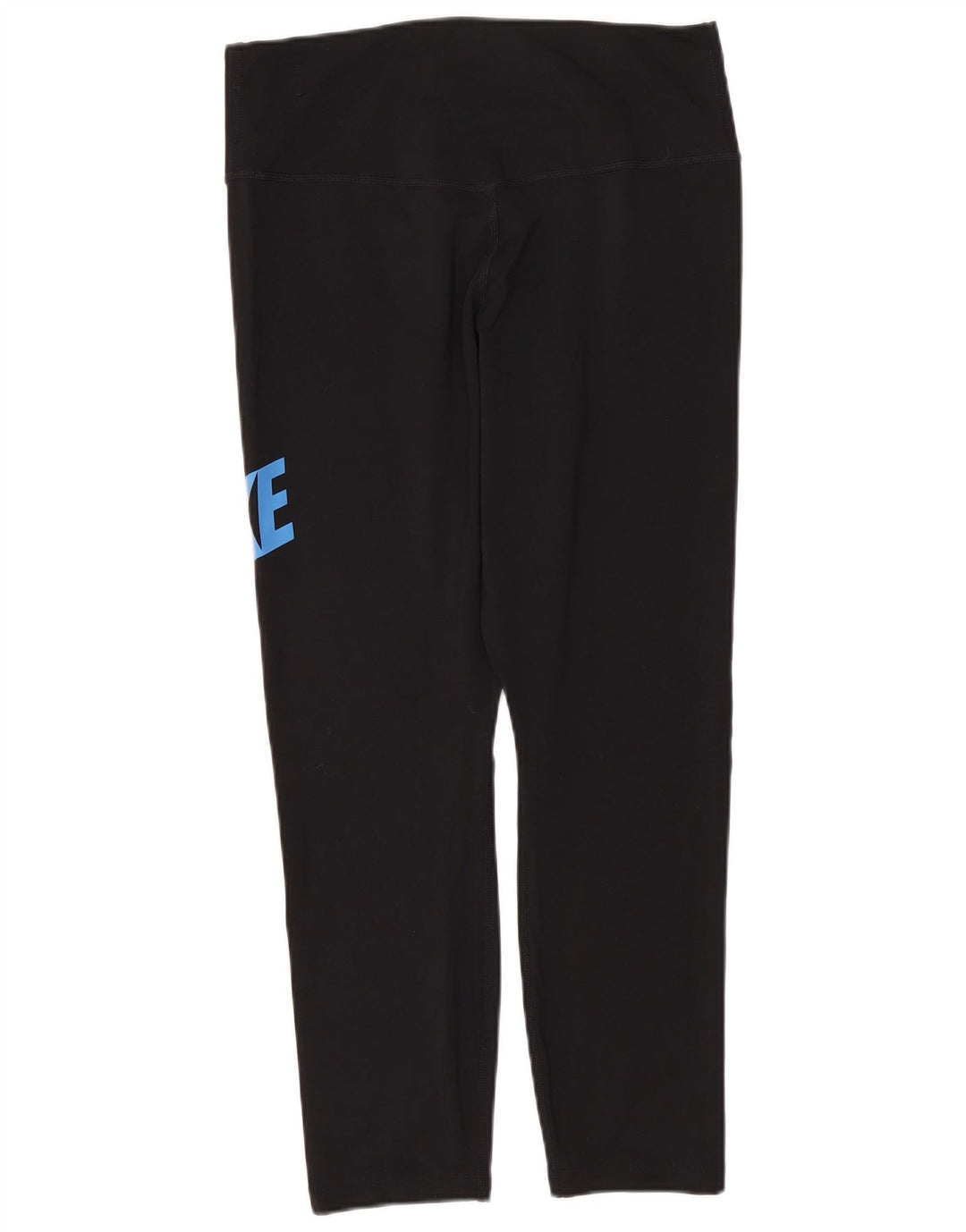 Γυναικεία Nike Dri Fit Graphic Capri leggings UK 12 Medium Black Polyester