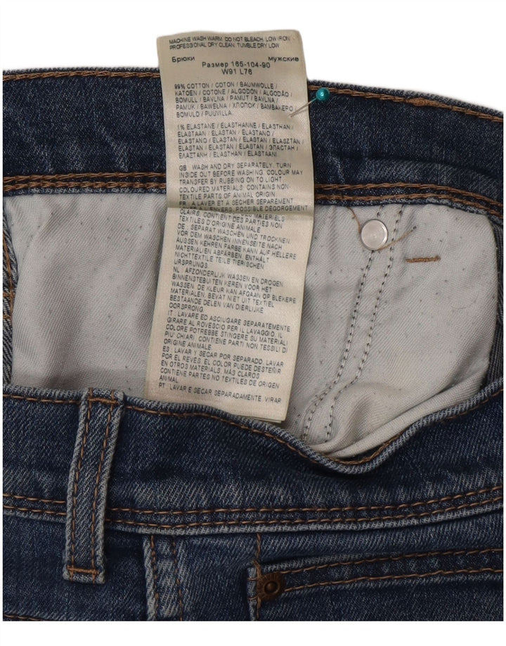 Ανδρικό τζιν ίσιο Wrangler Regular Fit W36 L30 Μπλε βαμβακερό
