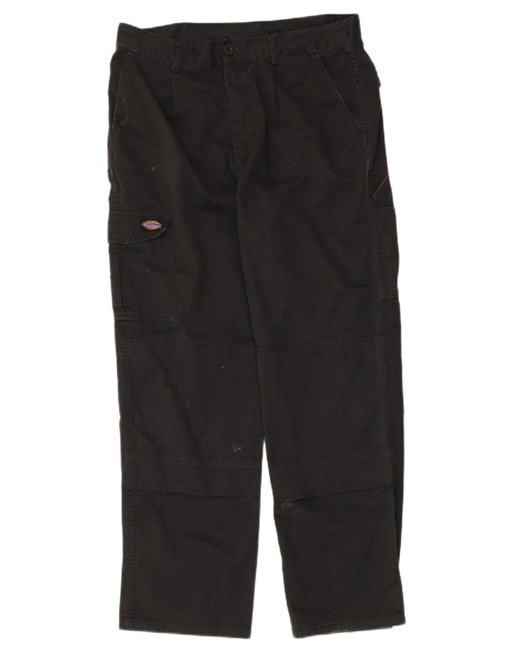 Ανδρικό παντελόνι Dickies Redhawk Straight Cargo W36 L30 Μαύρο πολυεστέρα
