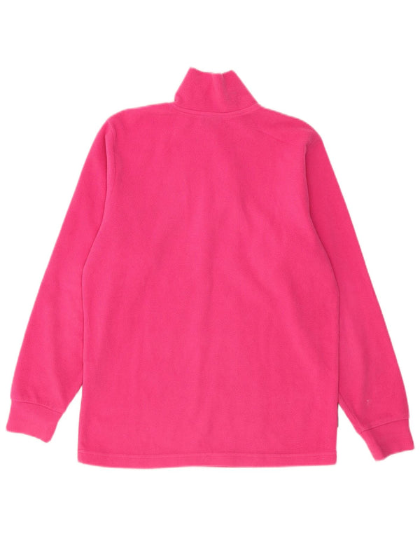 Invicta γυναικείο φερμουάρ Fleece Jumper UK 12 Medium Pink Polyester