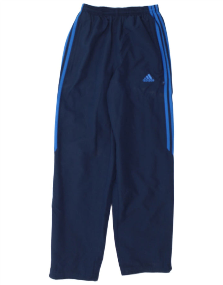 Παντελόνι αθλητικής φόρμας Adidas Boys 13-14 ετών Navy Blue Colorblock Polyester