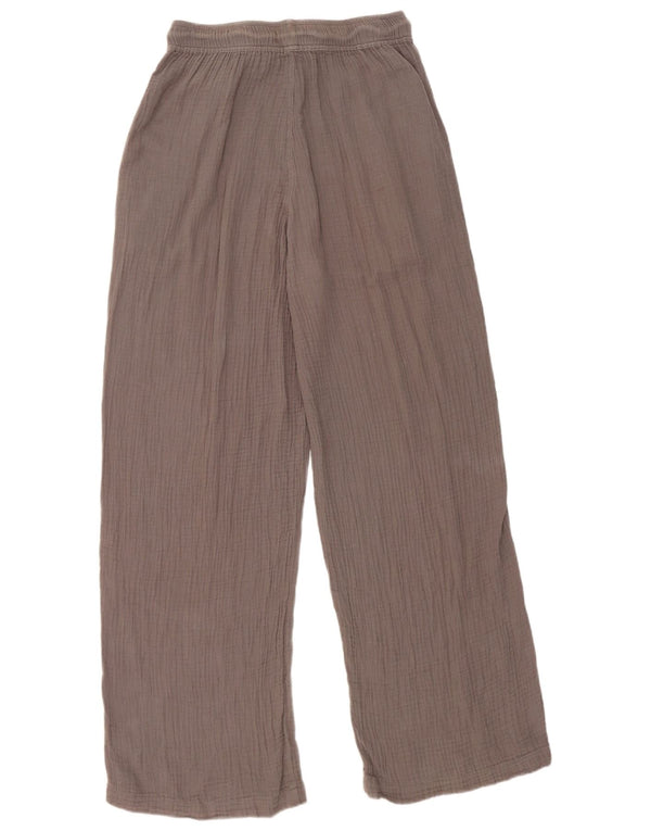 Γυναικείο ίσιο καθημερινό παντελόνι Topshop UK 10 Small W28 L30 Γκρι βαμβακερό