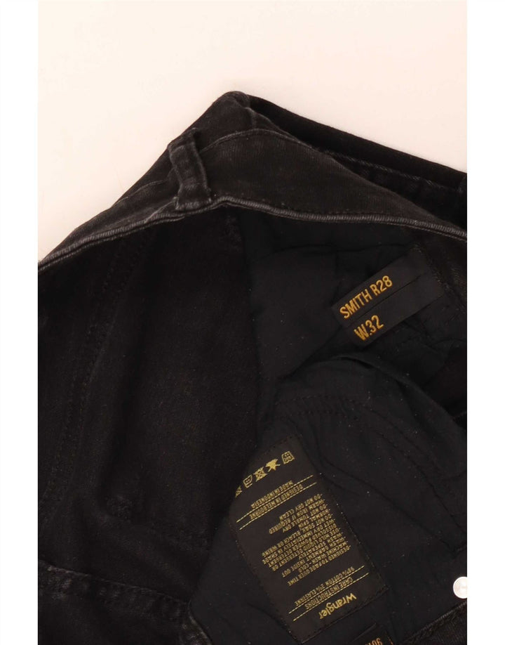 Wrangler Γυναικείο Slim Jeans W32 L28 Μαύρο βαμβακερό