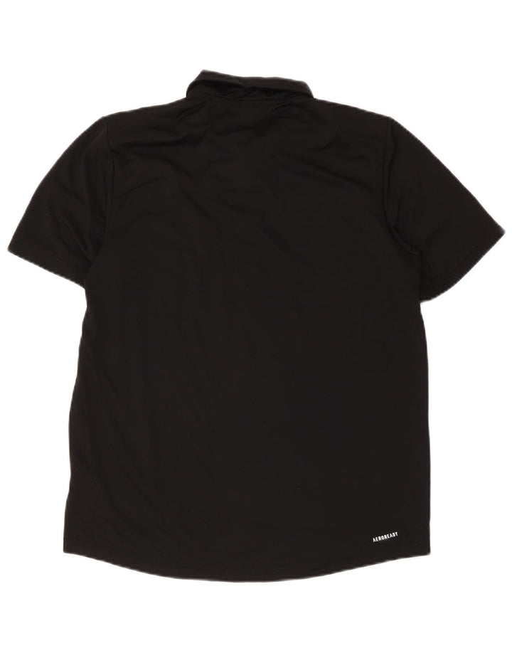 Adidas Ανδρικό πουκάμισο Aeroready Polo Medium Μαύρο Πολυεστέρας