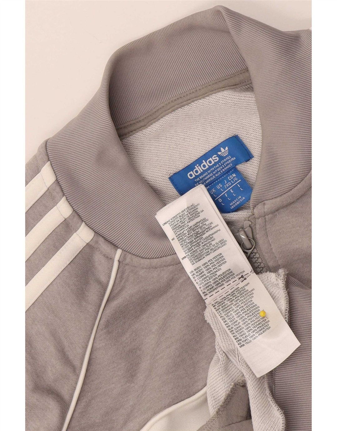 Ανδρική αθλητική φόρμα Adidas Top Jacket Μεγάλο Γκρι Χρώμα Πολυεστέρας