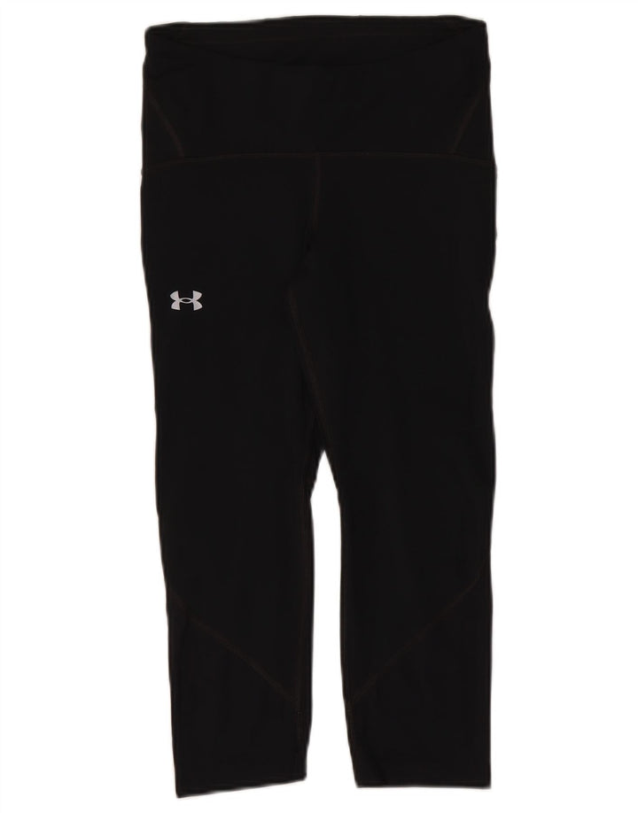 Under Armour Γυναικεία Κάπρι Κολάν UK 14 Medium Black