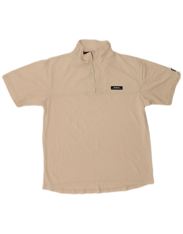 Ανδρικό T-shirt με φερμουάρ Reebok Top XL Beige