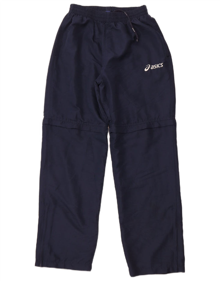 Γυναικεία αθλητική φόρμα ASICS Παντελόνι UK 14 Large Navy Blue Polyester