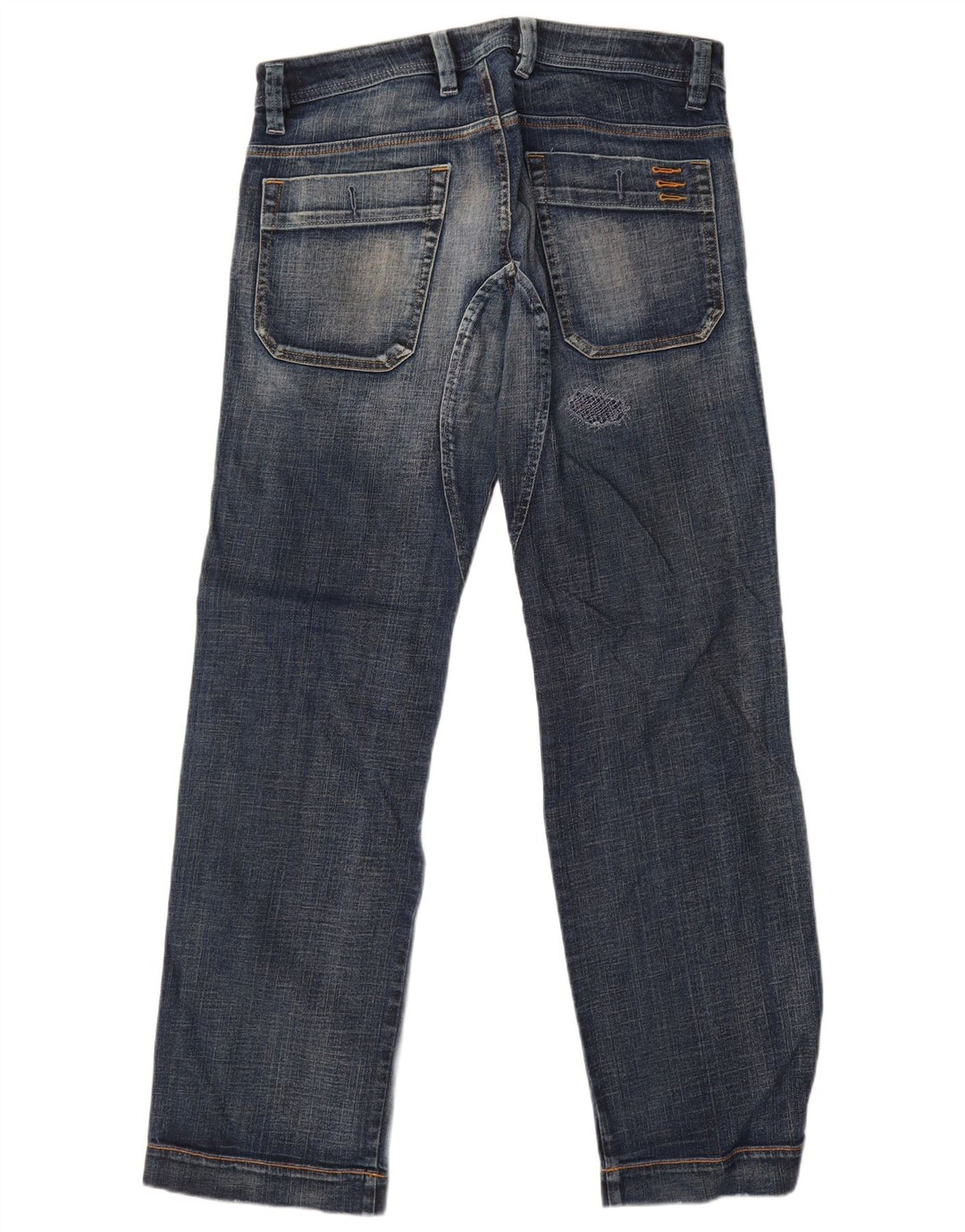 Ανδρικό Diesel Distressed Straight Jeans W31 L32 Μπλε βαμβακερό