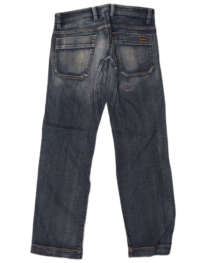 Ανδρικό Diesel Distressed Straight Jeans W31 L32 Μπλε βαμβακερό