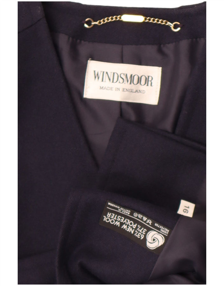 Windsmoor Γυναικείο Μπλέιζερ Διπλό Μπουφάν UK 16 Large Navy Blue