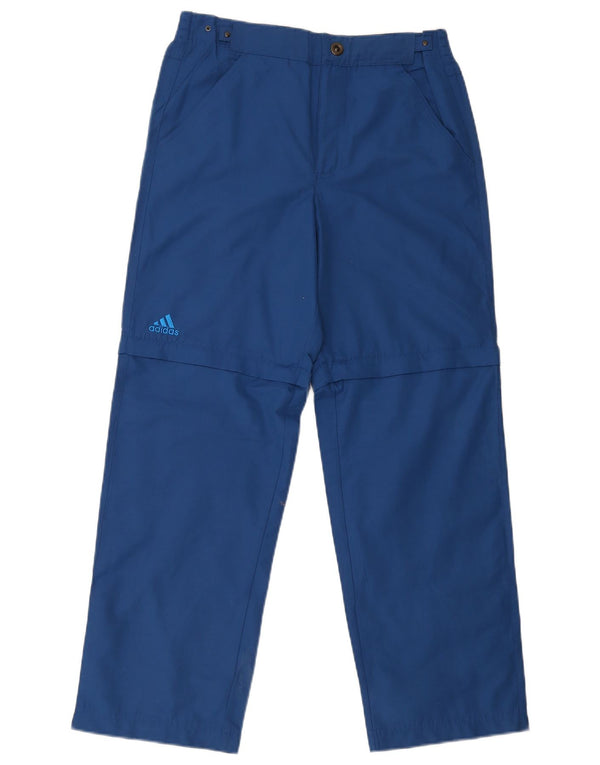 Ανδρικό ίσιο παντελόνι Chino Adidas UK 36/38 Small W32 L30 Μπλε βαμβακερό