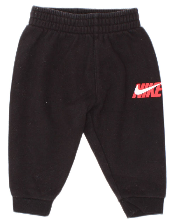 Παντελόνι αθλητικής φόρμας Nike Baby Boys Graphic Joggers 6-9 μηνών Μαύρο βαμβακερό