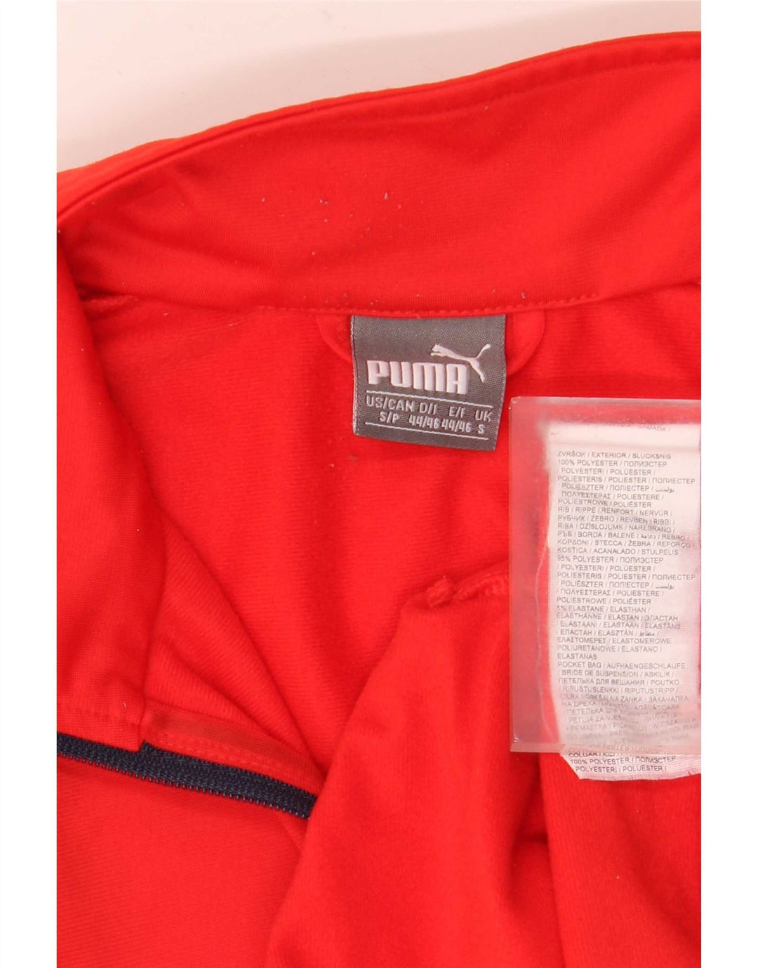 Ανδρική φόρμα Puma Top Jacket Μικρό κόκκινο πολυεστέρα
