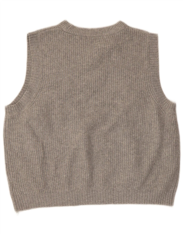 Marks & Spencer Γυναικείο γιλέκο μεγάλου μεγέθους, τοπ UK 16 Large Grey Polyester
