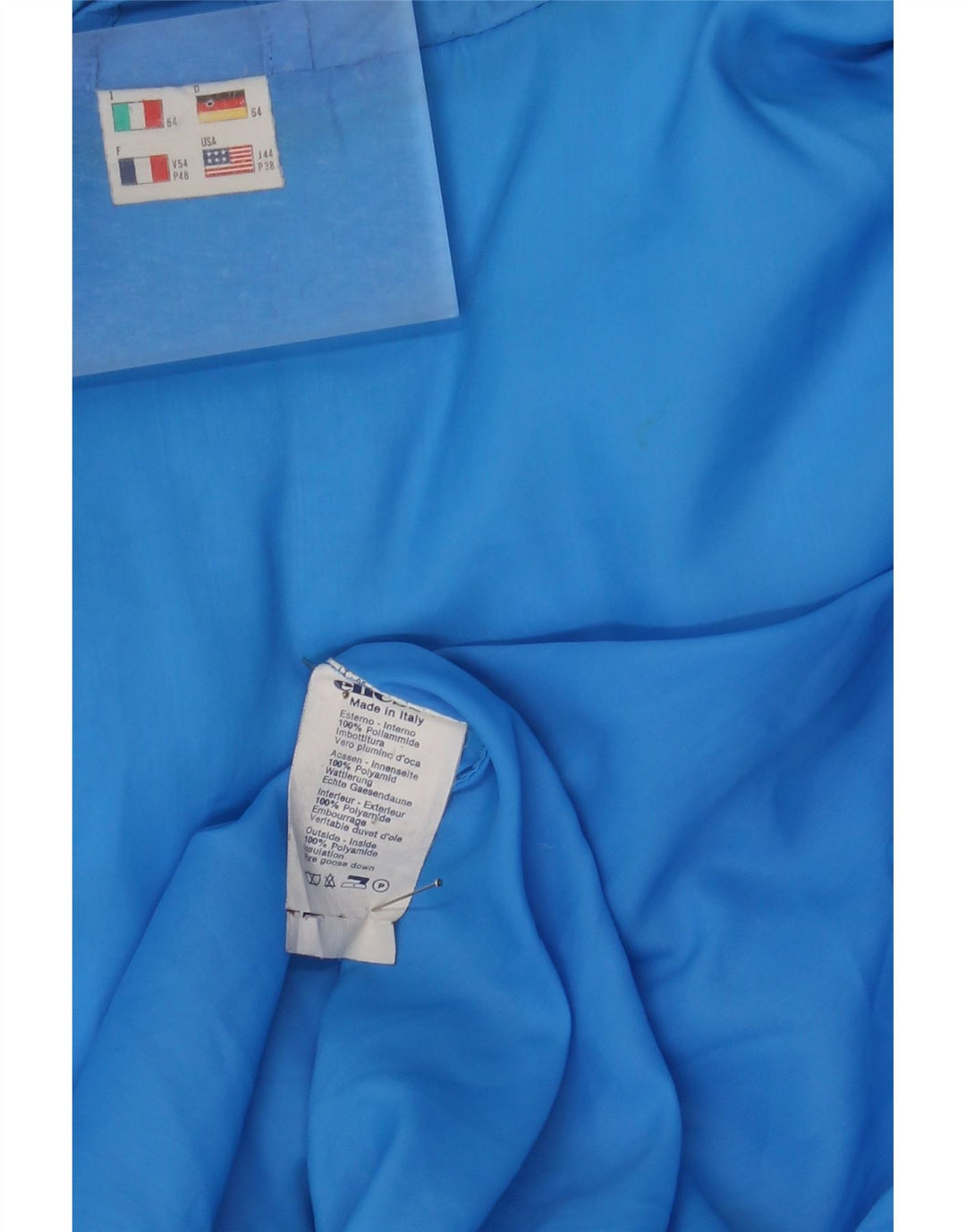 ELLESSE Ανδρικό μπουφάν με επένδυση IT 54 2XL Blue Polyamide
