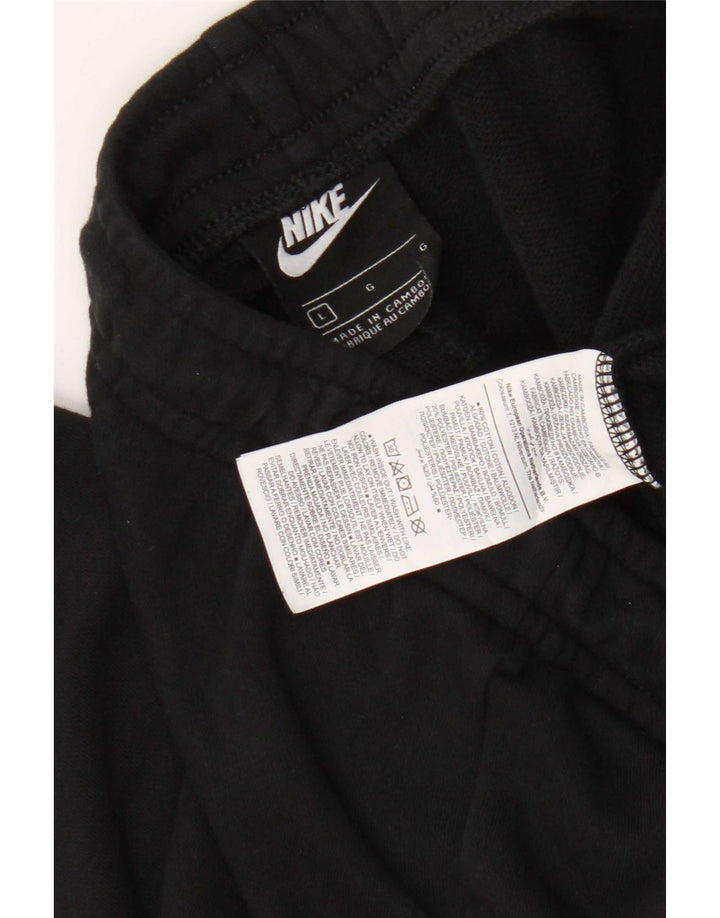 Ανδρική φόρμα Nike Παντελόνι Joggers μεγάλο μαύρο βαμβακερό