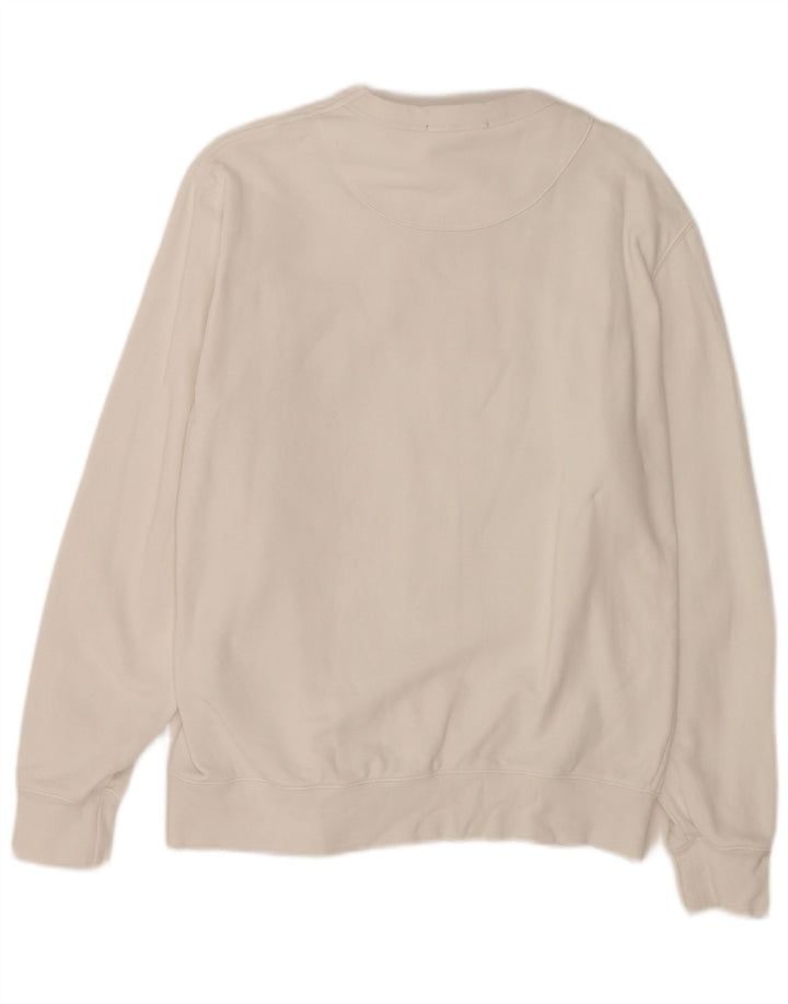 Liu Jo Γυναικεία Φούτερ με γραφικά Jumper UK 14 Μεσαίο λευκό βαμβακερό