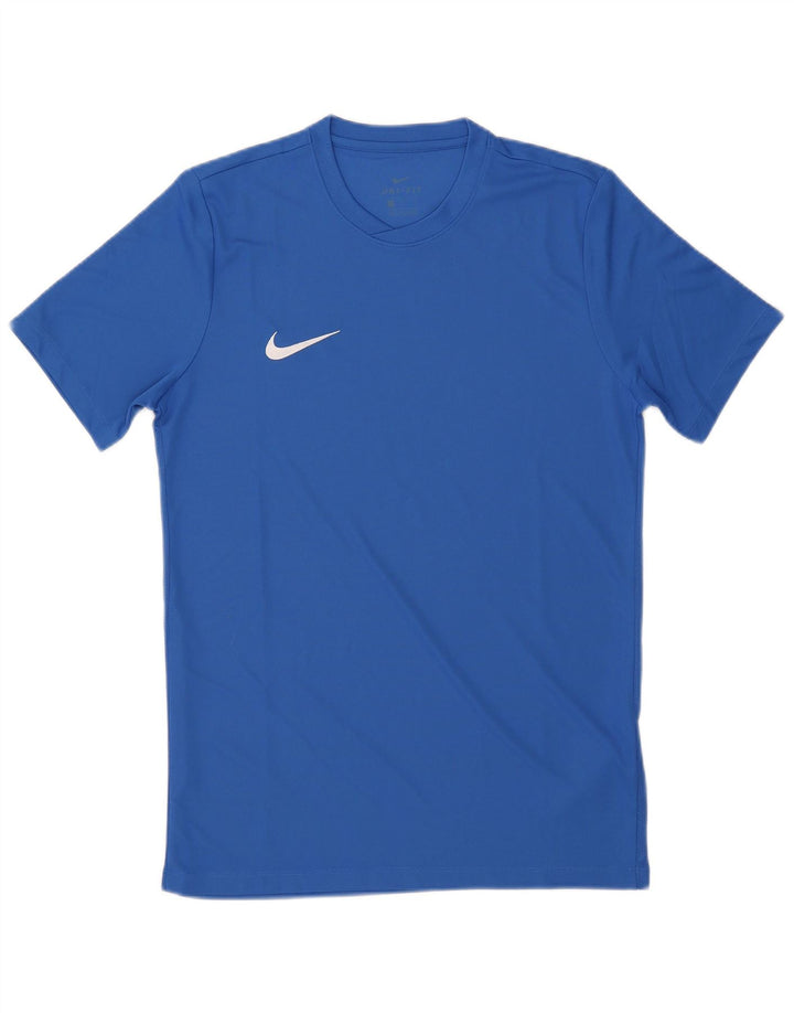Ανδρικό T-Shirt Nike με γραφικό Dri Fit, μεσαίο μπλε πολυεστέρας