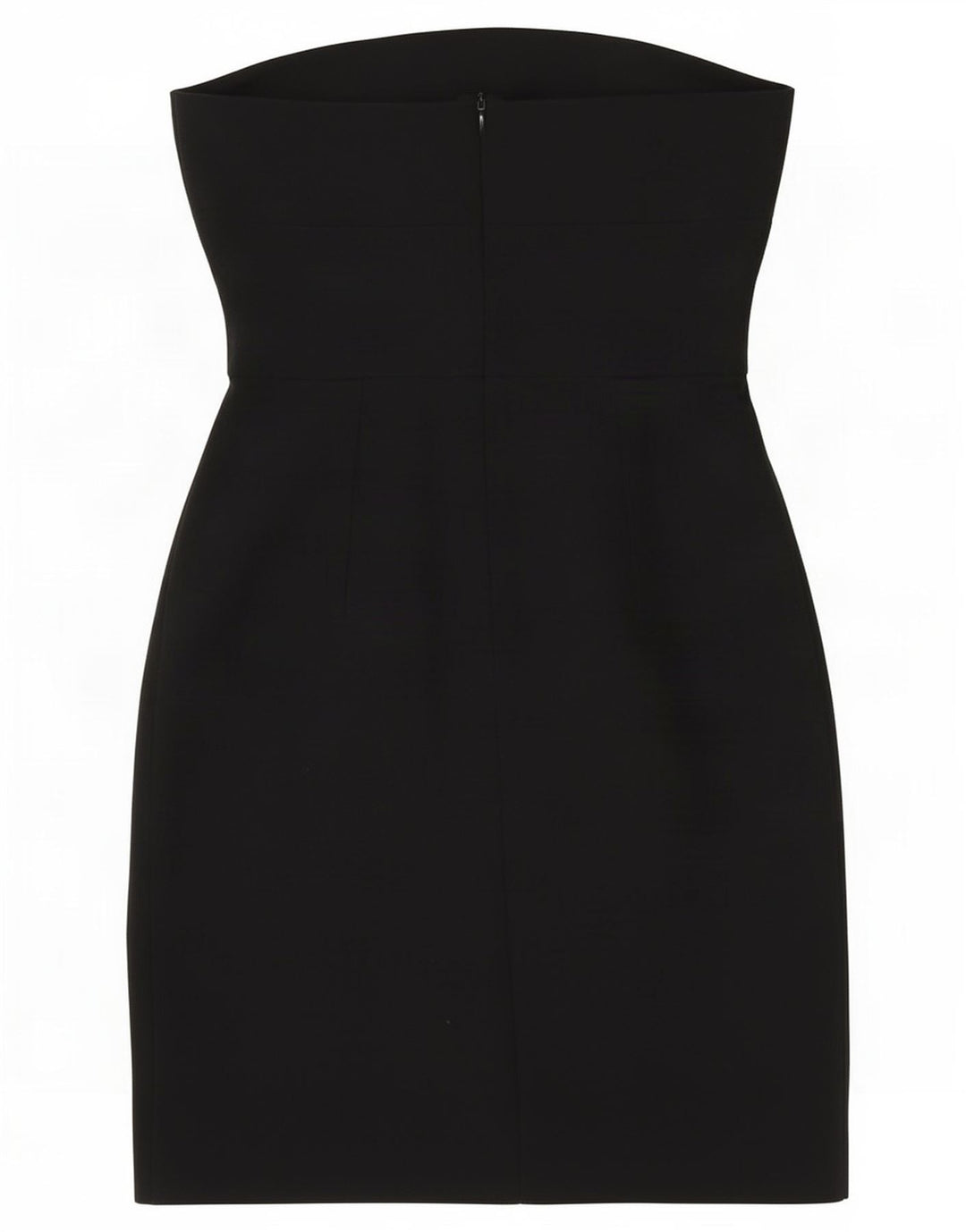 Zara Γυναικείο Στράπλες Φόρεμα UK 8 Small Black Polyester