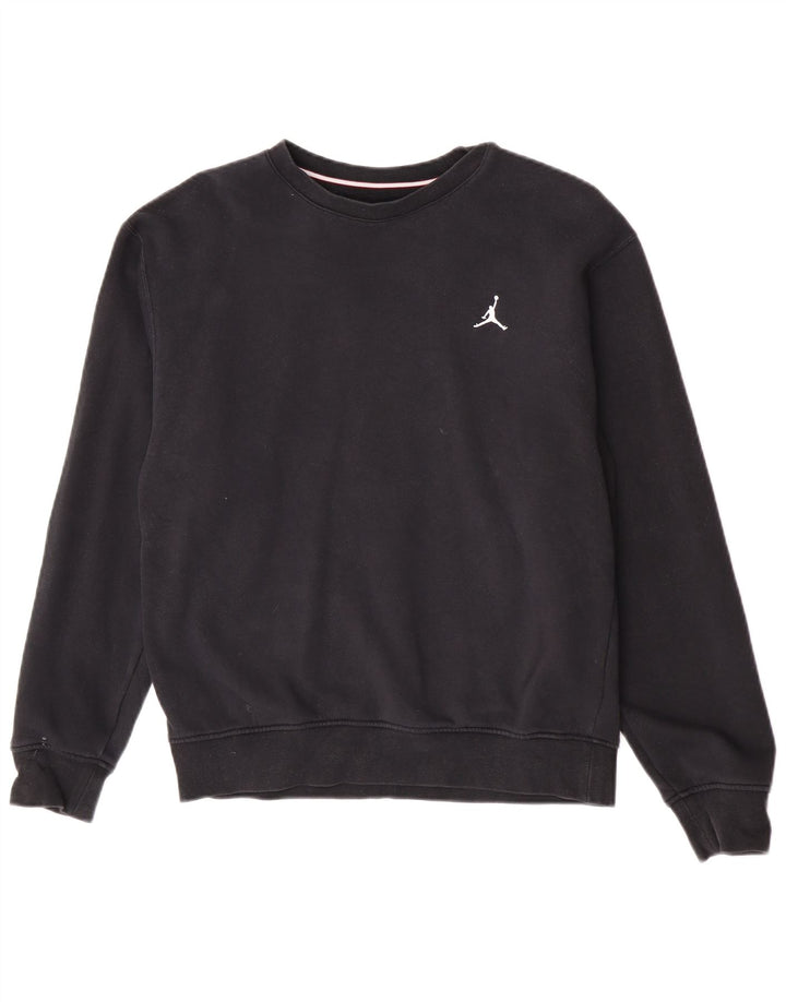 Ανδρικό φούτερ Jordan Jumper Μικρό μαύρο βαμβακερό