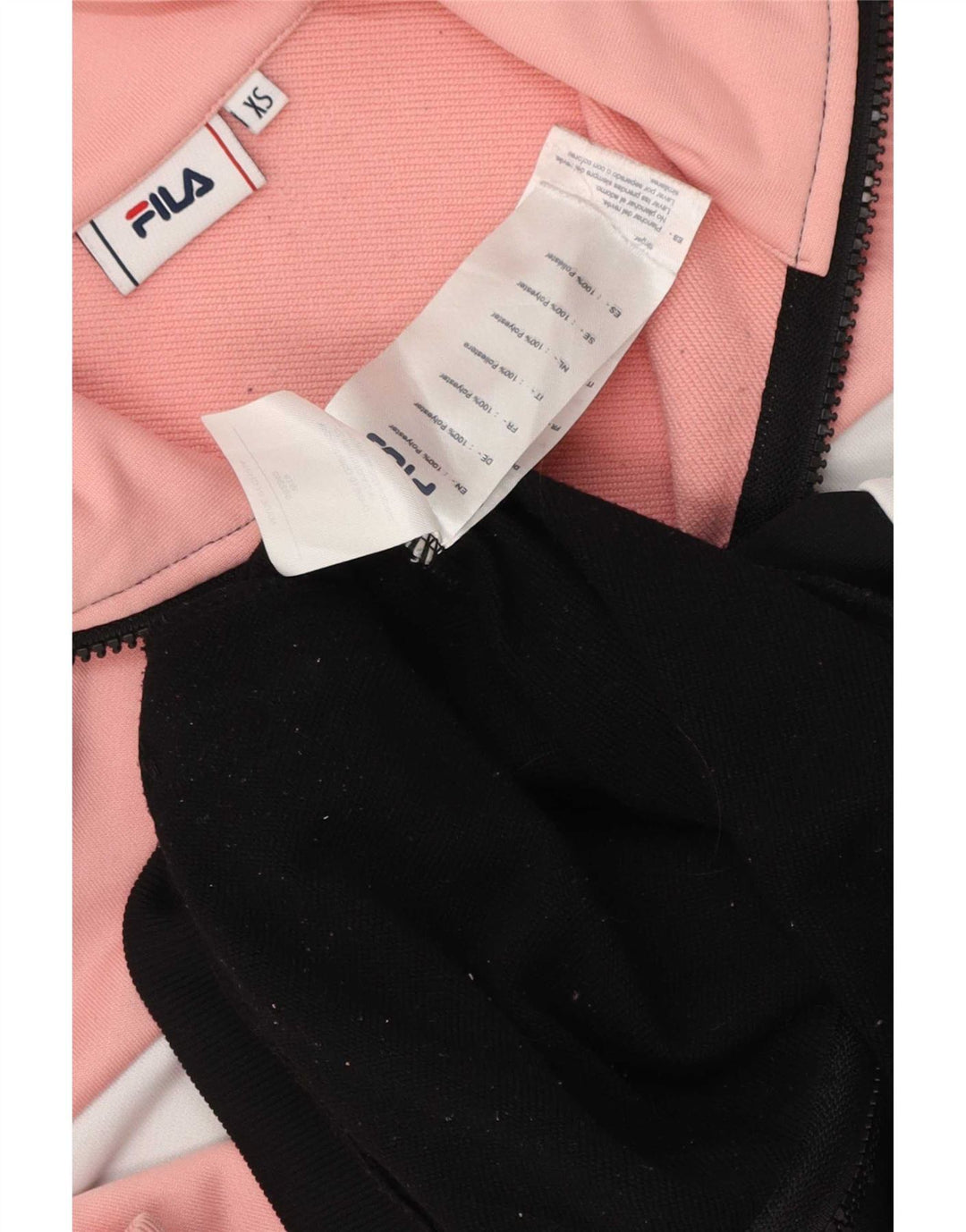 Γυναικεία φόρμα γραφικών Fila Top Jacket UK 6 XS Πολύχρωμο Colourblock