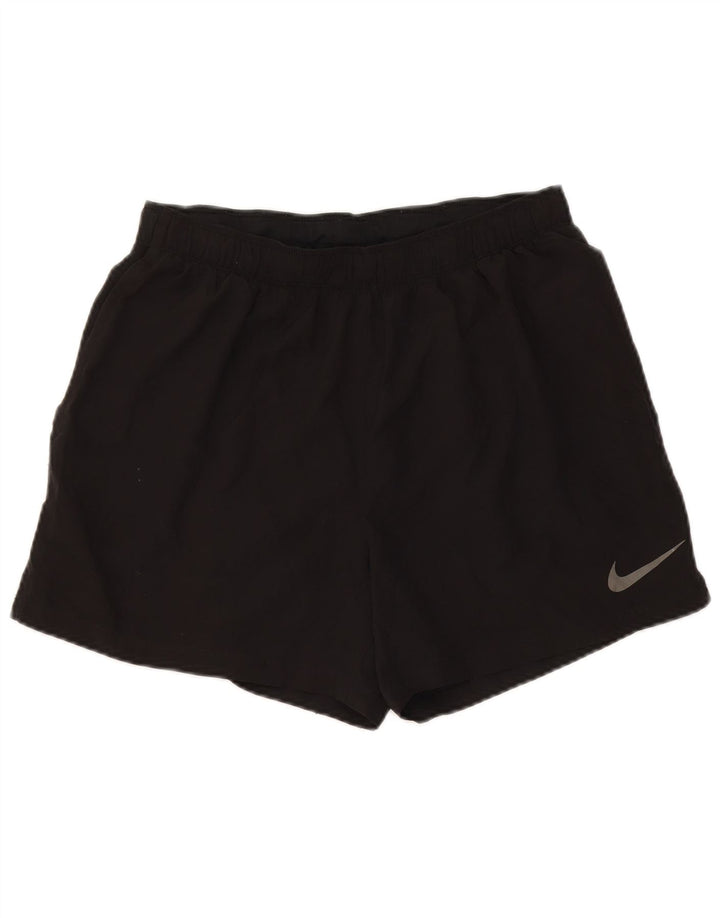 Γυναικείο αθλητικό σορτς Nike UK 14 μεγάλο μαύρο πολυεστέρα