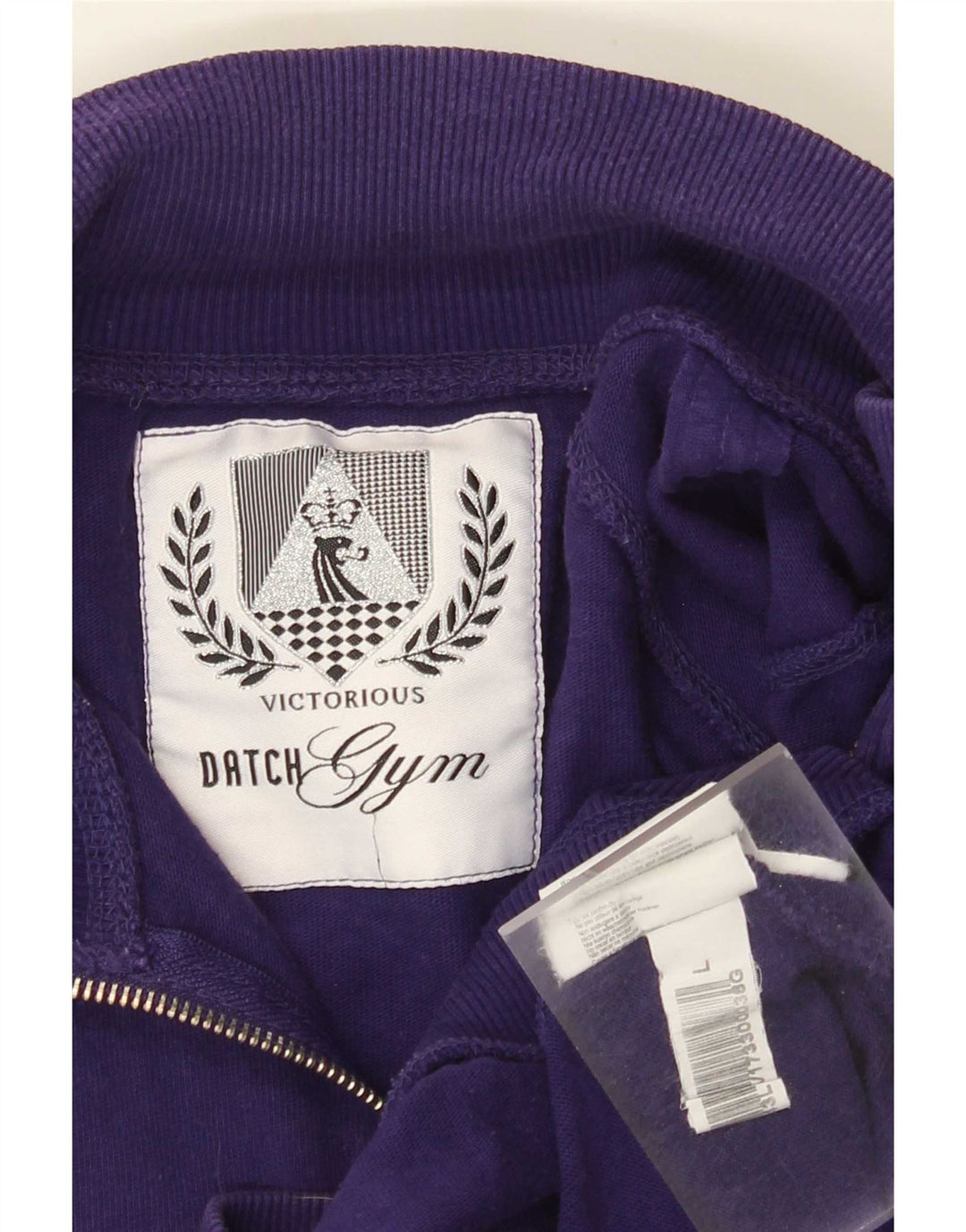 Ανδρική φόρμα γραφικής φόρμας Datch Top Jacket μεγάλο μωβ βαμβακερό