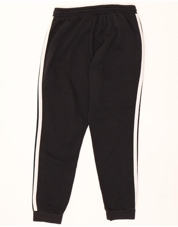 Adidas Mens Tracksuit Trousers Joggers Medium  Black Cotton