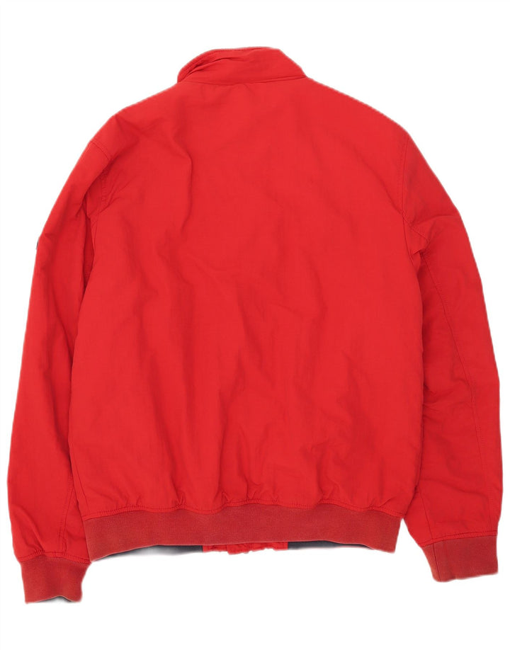 Ανδρικό μπουφάν Tommy Hilfiger UK 36 Small Red Polyamide
