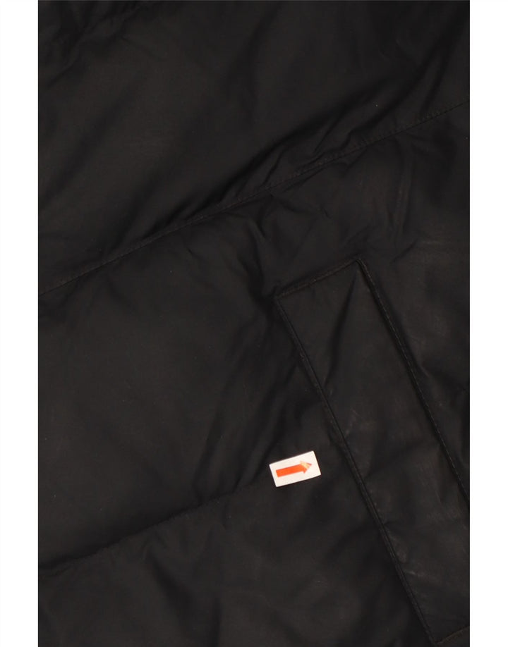 Μπουφάν NIKE για αγόρια με κουκούλα 13-14 ετών XL μαύρο πολυεστέρα