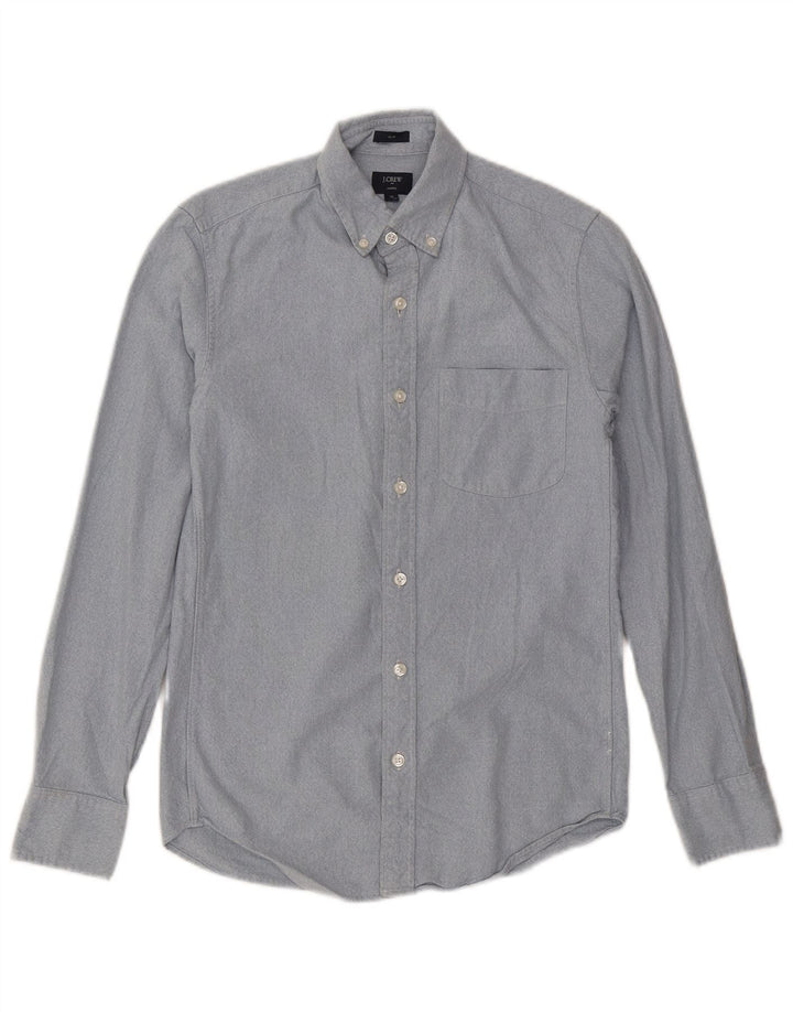 Ανδρικό πουκάμισο J. CREW Slim Fit XS Blue Cotton