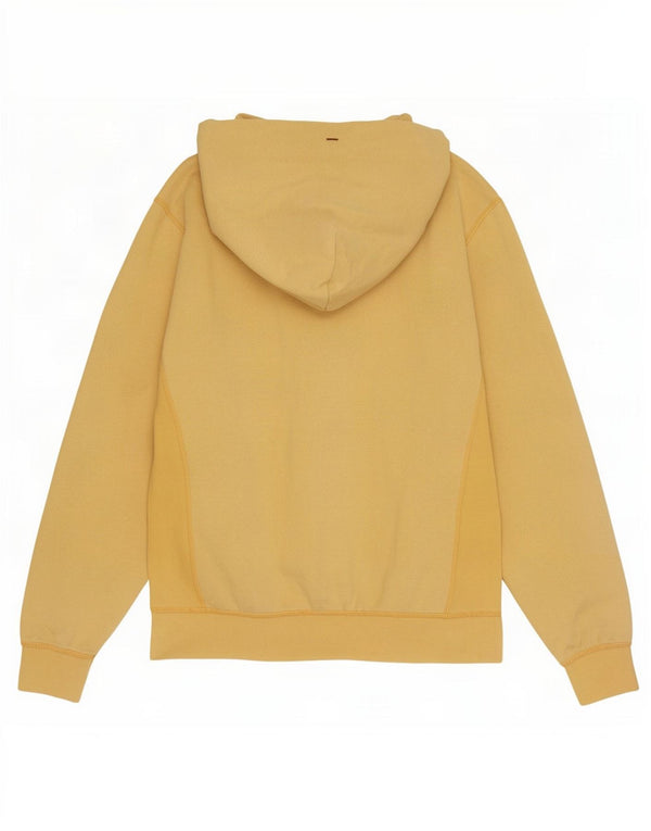 Champion Mens Graphic Hoodie Jumper Large Yellow
