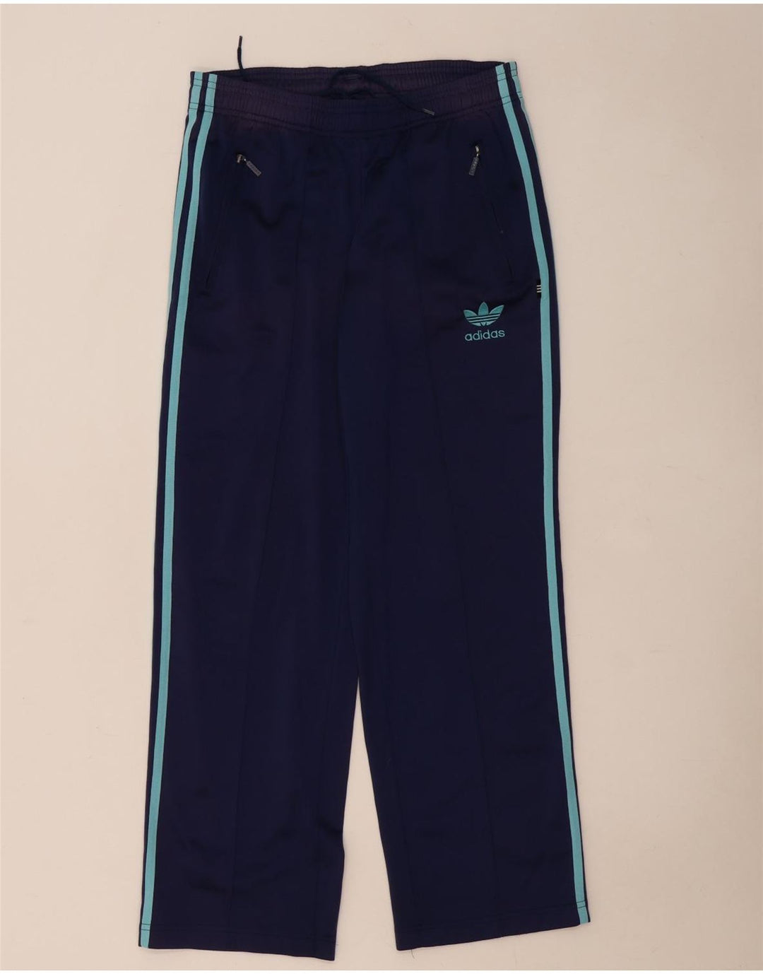 Ανδρική αθλητική φόρμα Adidas Παντελόνι Μικρό Navy Blue Polyester