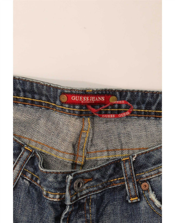 Guess Womens Bootcut Jeans W36 L32 Blue