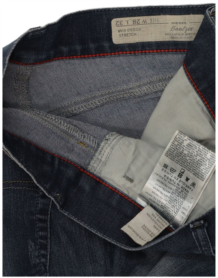 DIESEL Γυναικείο Bootzee Regular Slim Bootcut Jeans W28 L35 Μπλε βαμβακερό