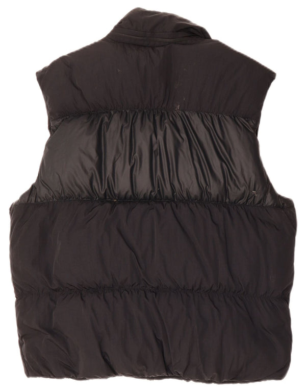 NIKE Ανδρικό padded Gilet UK 40 Large Black Polyester