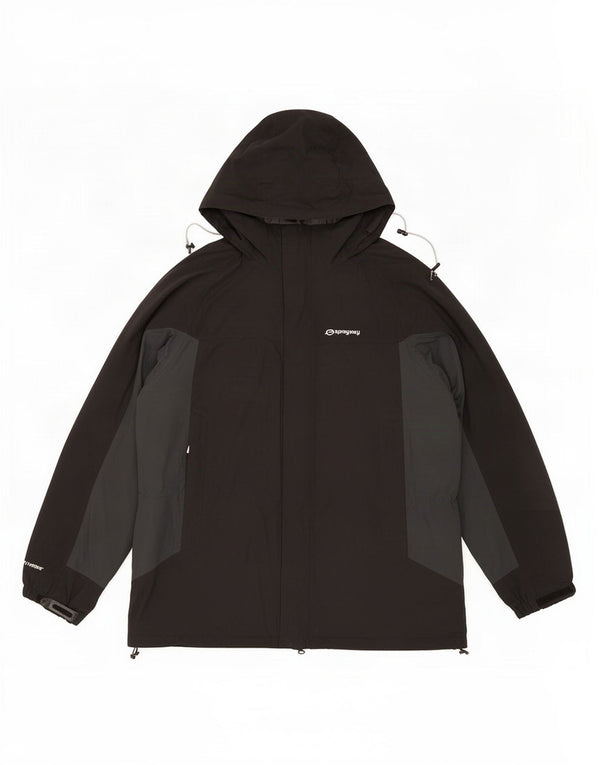 Ανδρικό μπουφάν με κουκούλα Sprayway UK 40 Large Black Colourblock
