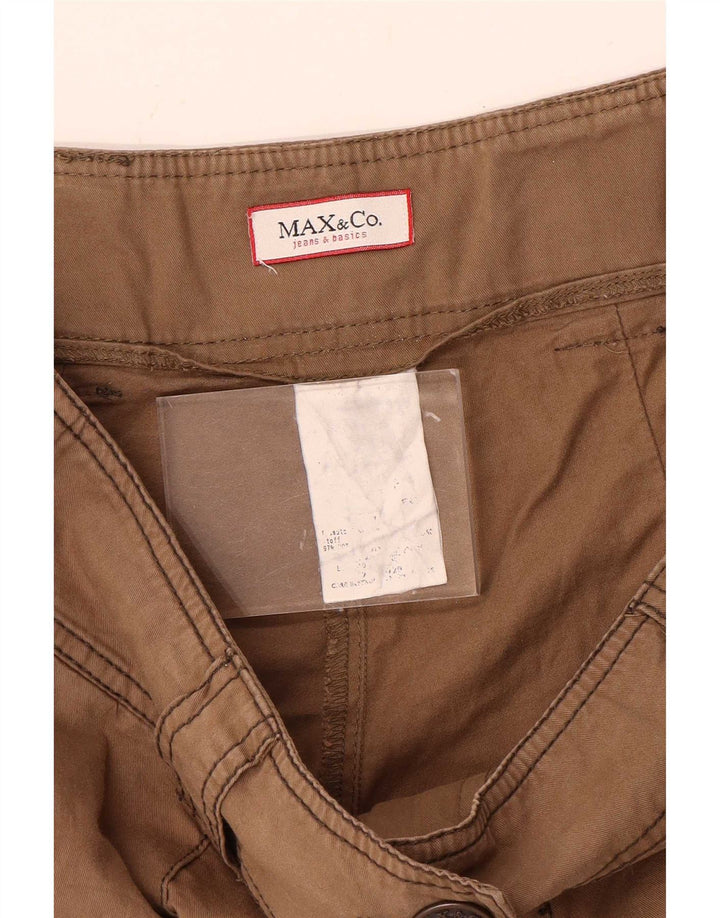 Max&Co. Γυναικείο σορτς βερμούδα W30 μεσαίο καφέ