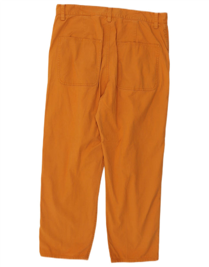 Cos Γυναικείο κομμένο παντελόνι EU 38 Medium W32 L23 Κίτρινο