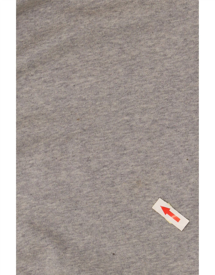 BENETTON Ανδρικό T-Shirt Top Medium Grey Colourblock