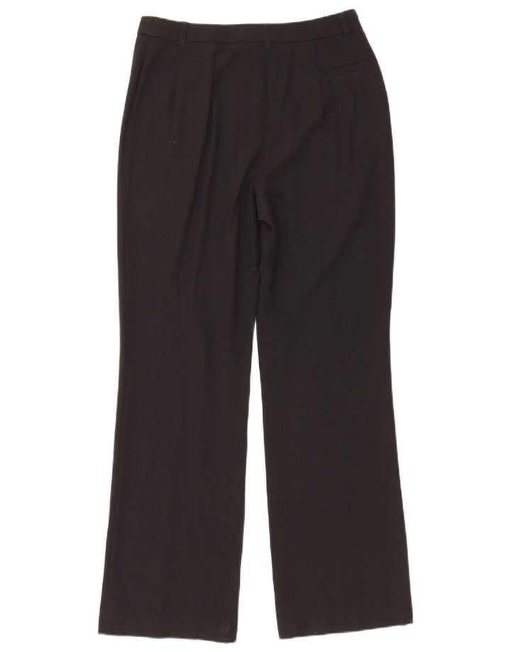 Marks & Spencer Γυναικεία Bootcut Casual Παντελόνι UK 12 Medium W30 L30 Black