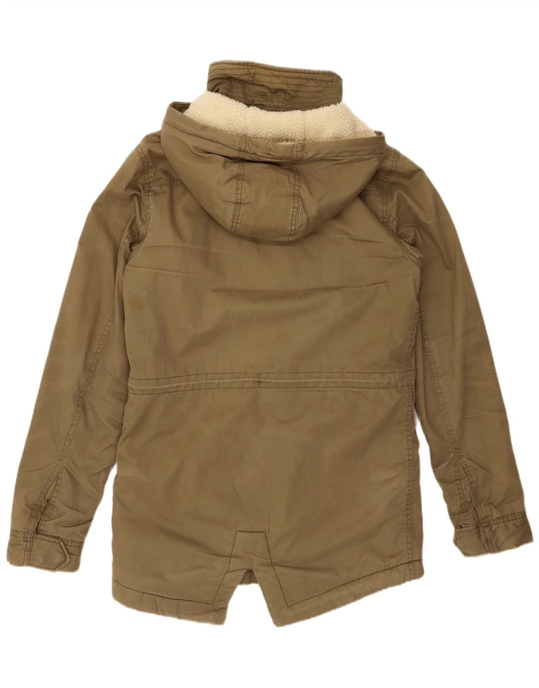 SUPERDRY Ανδρικό μπουφάν Sherpa Parka Rookie Hooded UK 36 Small Khaki