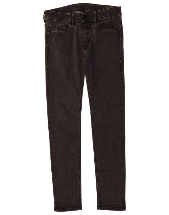 DIESEL Γυναικείο Sleenker Skinny Jeans W31 L32 Μαύρο βαμβακερό