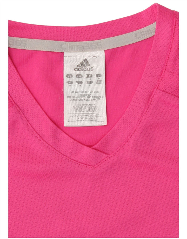 Adidas Γυναικείο T-Shirt Clima 365 Top 12 μεσαίο ροζ πολυεστέρας Ηνωμένου Βασιλείου