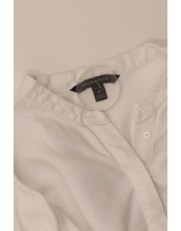BANANA REPUBLIC Γυναικείο Petite πουλόβερ UK 14 Medium White